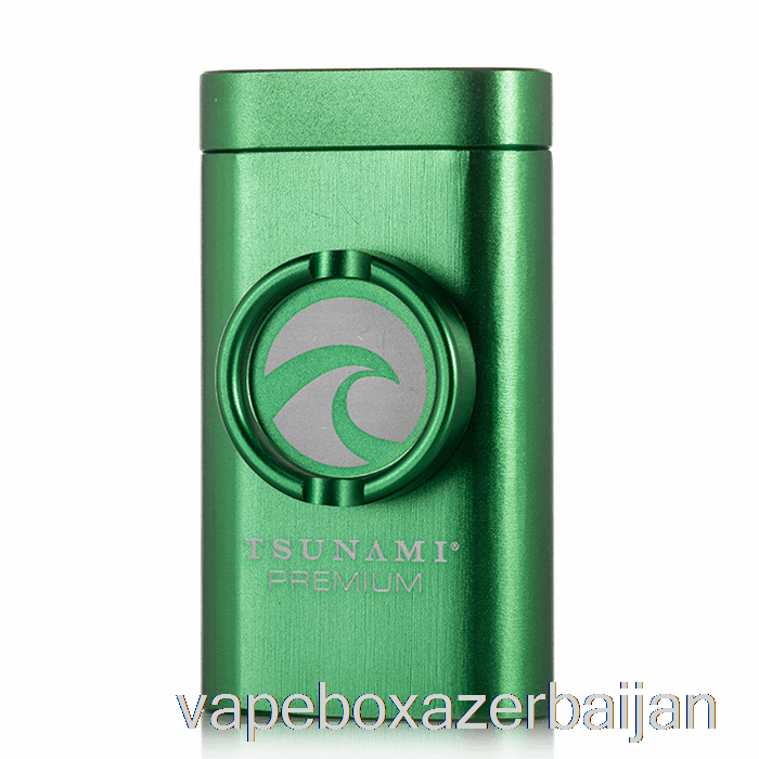 Vape Baku Tsunami Dugout and Grinder Green